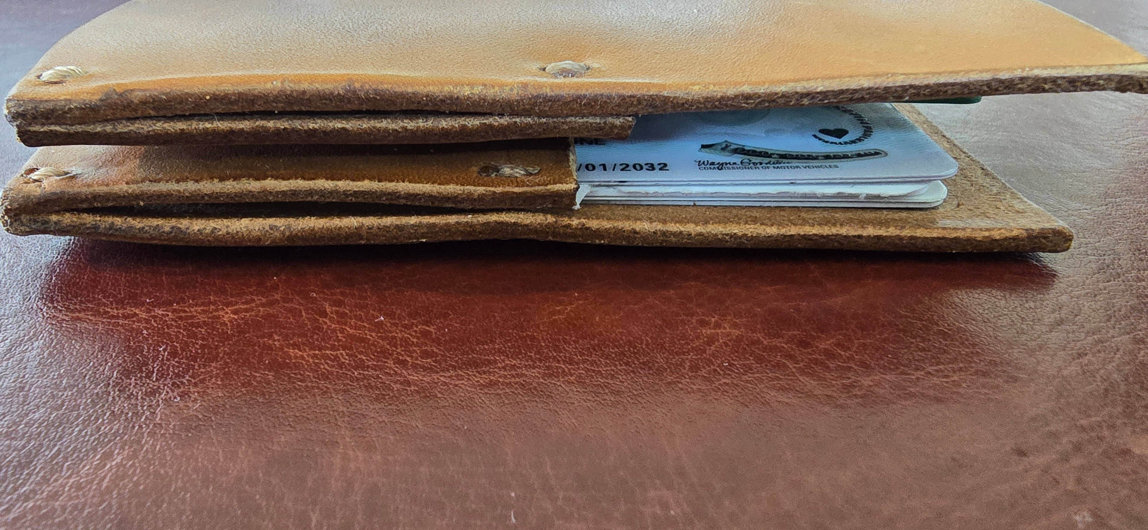 Handcrafted Leather Cardholder Wallet