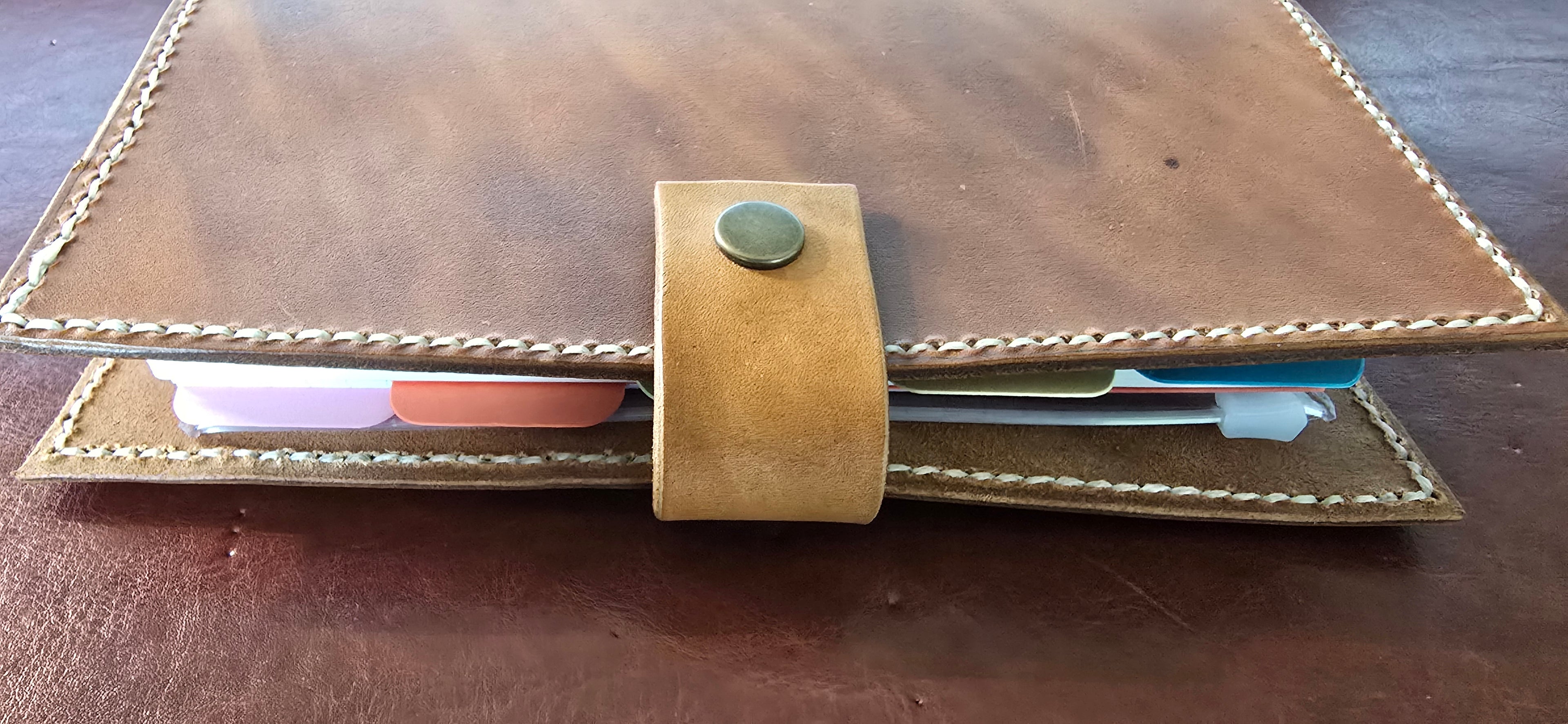 Handcrafted Leather Journal & Planner – A6
